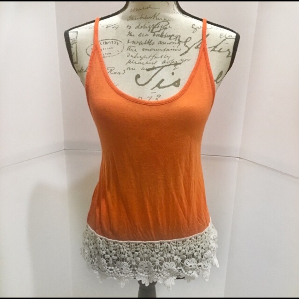 What’s Hot Orange Size S Tank Top